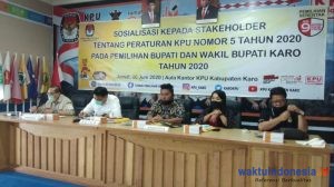 KPU Karo Pastikan Pilkada Serentak 2020 Mendatang Berbeda