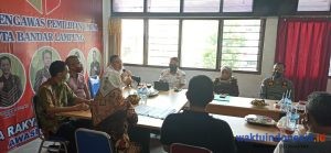 Rapat Terpadu Gakumdu di Bawaslu Bandar Lampung, Ingatkan Ada Pasal Pidana Dalam Verivikasi Faktual Pemilukada