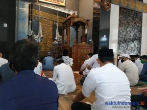Personil Intelkam Polrestabes Makassar Keliling Masjid, Ingatkan Masyarakat Akan Hal Ini