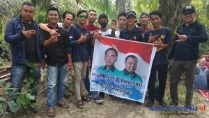 Relawan Adipatilagi Ajak Pemuda Waykanan Peduli Politik
