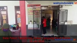 Penampakan Penyaluran BLT di Tapaksiring Sukau