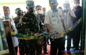 Jenderal Bintang Satu Resmikan Kantor Koramil Pesisir Tengah