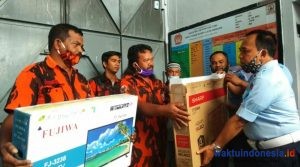 PAC Pemuda Pancasila Salurkan Bantuan ke Rutan Kabanjahe