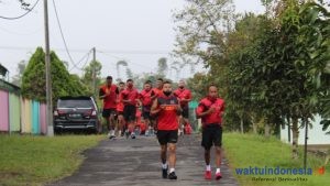 Jaga Imun Tubuh Dimasa Pandemi Covid-19, Kodim 0422 Lambar Wajibkan Anggota Berolahraga Setiap Minggu