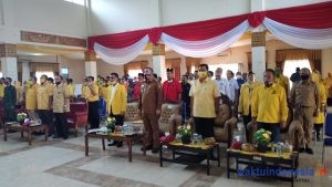 Aklamasi, Yusak Kembali Pimpin Golkar Pesawaran