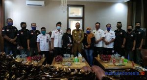 DPD JPKP Way Kanan Audiensi Dengan Bupati Raden Adipati Surya, Ini Harapannya