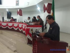 Bupati Karo Sampaikan Nota Pengantar Atas Ranperda LPJ APBD 2019