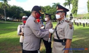 Ini Pesan Kapolres Binsar Manurung Jelang Pilkada saat Sertijab Kapolsek Waytuba