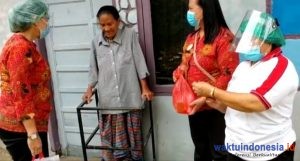 Peduli Dampak Covid-19, Kapus Berastagi Bagikan Sembako