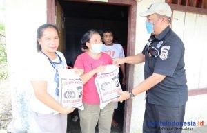 Lagi, Polres Dairi Bagikan Bantuan Sembako Menuju AKB