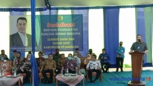 Dendi Ramadhona Berikan Bantuan Bedah Rumah Kepada 175 Warga Penerima Manfaat