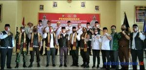 Pokdar Kamtibmas Dikukuhkan Langsung Kapolres Pesawaran