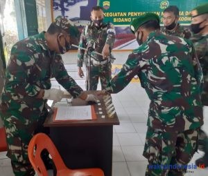 Cegah P4GN Dandim 0205/TK Test Urine Personil Secara Mendadak