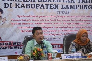 Bawaslu Lampung Soroti Kinerja PPDP Pilkada 2020, Masih Banyak Ditemukan Masalah