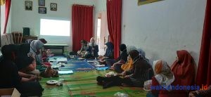 Gandeng Mahasiswi Undip, Aparatur Pekon Tanjungraya Sosialisasi Produk Unggulan