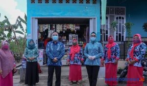 Bupati dan TP PKK Way Kanan Lakukan Gebrak Masker, Simak Tujuannya