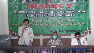 Sah! Doni Pimpin Pemuda Muhammadiyah Lampung Barat
