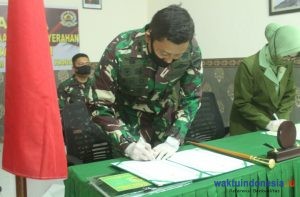 Dandim Tanah Karo Berpindah Tangan, Ini Pesan Danrem Febriel di Tengah Gempuran Corona dan Eruspi Sinabung