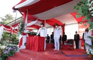 Peringatan Detik-detik Kemerdekaan di Pesisir Barat Dihelat di Labuhajukung, Bupati Agus: Momen Besar jadi Titik Awal Tingkatkan Kinerja