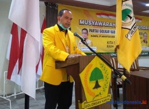 Aklamasi, Ferianta Purba Kembali Nahkodai DPD Partai Golkar Karo 5 Tahun ke Depan