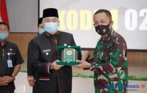Pj Bupati Asren Nasution Sambung Hangat Dandim Letkol Adietya
