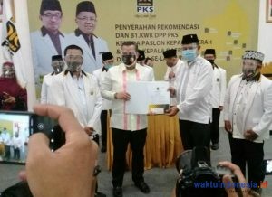 Dendi-Marzuki Resmi Terima Rekom B.1 KWK dari PKS