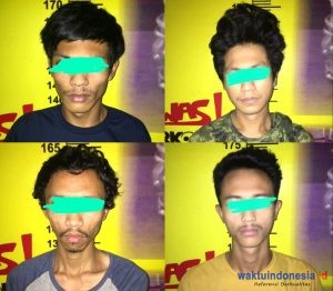 Kedapatan Nyabu, Lima Pemuda Kecamatan Gedongtataan Diringkus Polisi