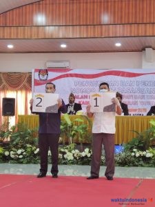 Masing-masing Paslonkada Pesawaran Ungkap Makna Dibalik Nomor Urut
