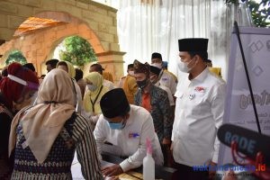 Pasbalon Rycko Jos Jadi Pendaftar Pertama di KPU Bandar Lampung