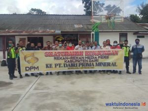 Beberapa Wartawan Kabupaten Dairi Kunjungi PT DPM