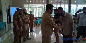 Di Pelatihan, Bupati Saply ungkap Jurus Kembangkan BUMDes