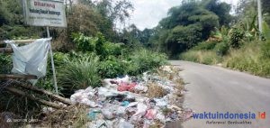 Sejumlah Spot Jalur Liwa-Muara Dua bak TPAS