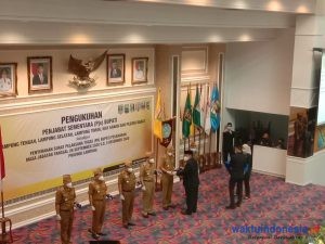 Lima Pjs Bupati dan Satu Plt Bupati Dilantik Gubernur Arinal