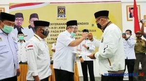 Di Pilkada Lamsel 2020, Form B1KWK PKS Jatuh untuk Tony-Antoni 