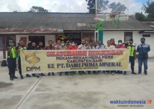 Wartawan di Kabupaten Dairi – PT Dairi Prima Mineral Jalin Komunikasi
