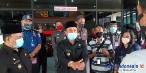 KBM Tatap Muka Distop Sementara, Bupati Parosil: Taati Prokes, UU Covid-19 Disetujui DPR RI