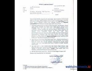 Sah, Izin KBM Tatap Muka di Lambar Dicabut