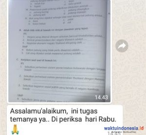 KBM Daring, Perlukah SOP? Atau Cukup Sekedar Memoto Buku Pelajaran?