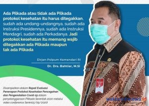 Ini Instruksi Kemendagri saat Penetapan Nomor Urut Palson