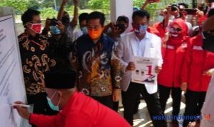 KPU Lamsel hanya Tetapkan Nomor Urut Incumbent, Tony-Antoni? Ini Penjelasan Ansurasta