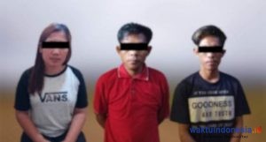 Meras Modus Esek-Esek, Sorang Wanita Muda dan 2 Rekan Prianya Dicokok Polisi Waykanan