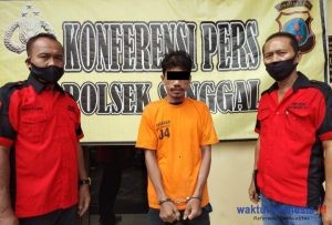 Nekat Bawa Sabu, Seorang Pria Tidur di Sel Polsek Sunggal