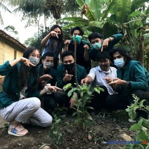Puncak Manajemen Expo 2020, Mahasiswa Unila Gelar Charity