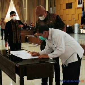 Bupati Karo Tanda Tangani Komitmen 5 M Bersama Gubernur Edy Rahmayadi
