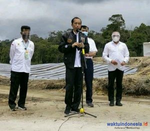 Presiden Joko Widodo Beserta Rombongan Kunjungi Humbang Hasundutan
