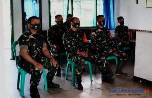 Koramil 427-02/Kasui Saksikan Upacara Peringatan Hari Kesaktian Pancasila