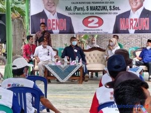 Kol (Purn) Marzuki Sambangi Masyarakat Kalirejo