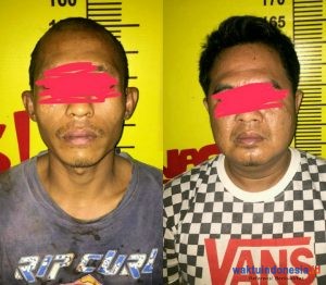 Dua Warga Bandar Lampung Diamankan Satresnarkoba Polres Pesawaran