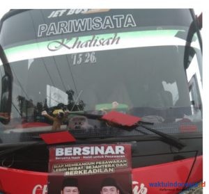 Terbukti Langgar Aturan, Bawaslu Pesawaran Berikan Teguran Kepada Paslon Nasir-Naldi