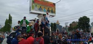 Aksi Demonstrasi Tolak Omnibus Law Part 2 di Gorontalo
